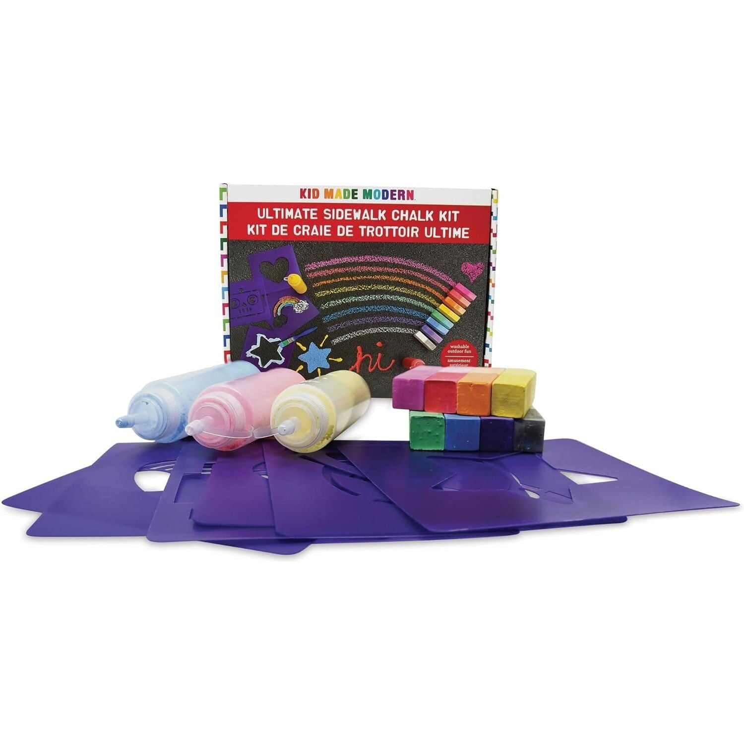 Kid Made Modern Ultimate Sidewalk Chalk Kit