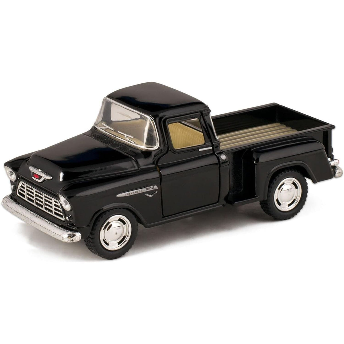 Kinsmart 5" 1:32 Die Cast Metal Pull Back 1955 Chevy Stepside Pick-Up