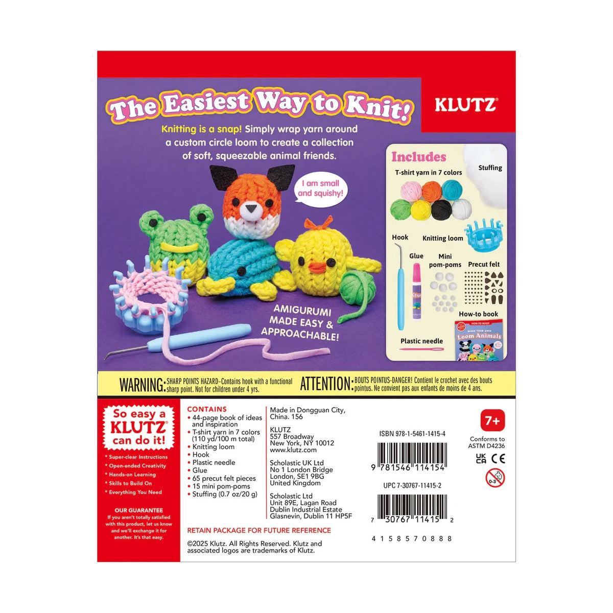 Klutz Make Your Own Loom Animals