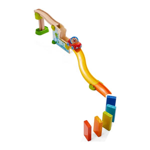 Kullerbu Jump into Car Dominos Play Set by Haba