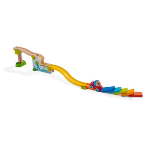 Kullerbu Jump into Car Dominos Play Set by Haba