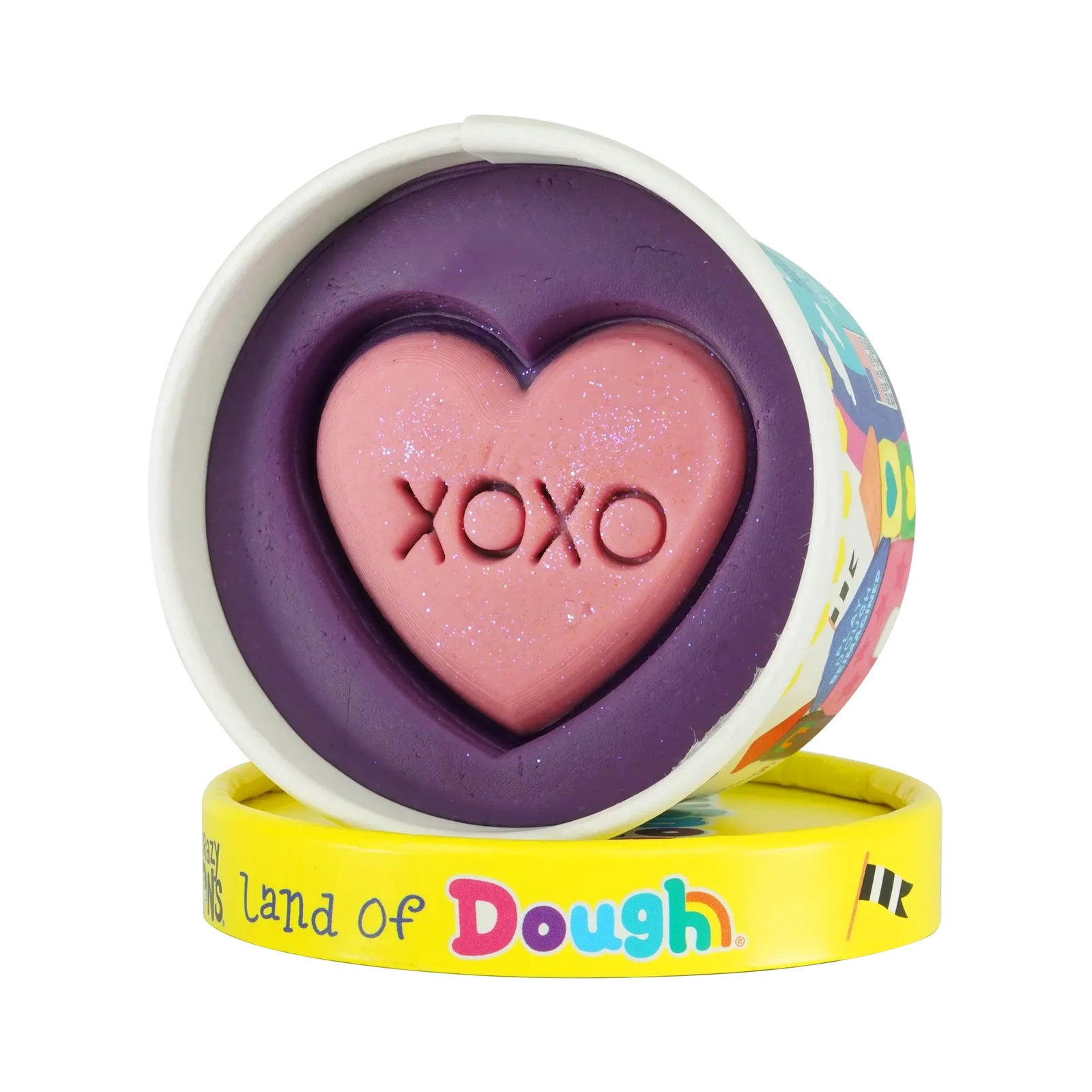 Land of Dough XOXO 5 oz Medium Cup