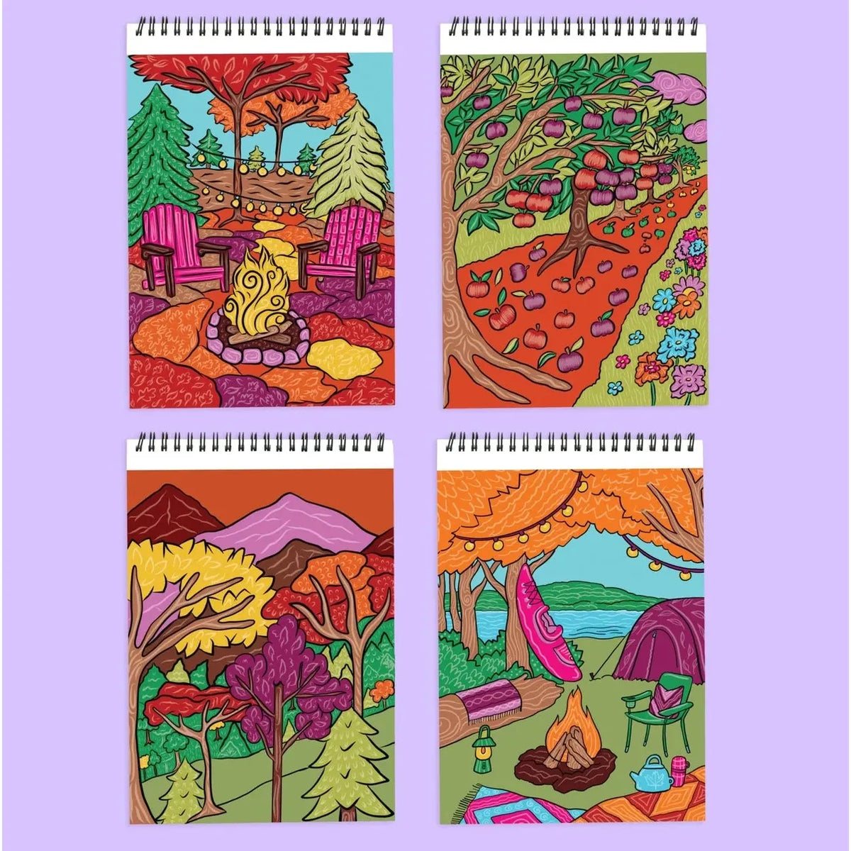 Lifelines FlowArt: Color-to-Reveal, Fall is in the Air (Scented)