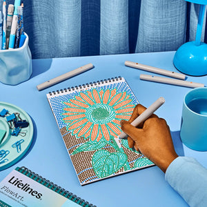 Lifelines FlowArt Dot-By-Letter, Botanicals
