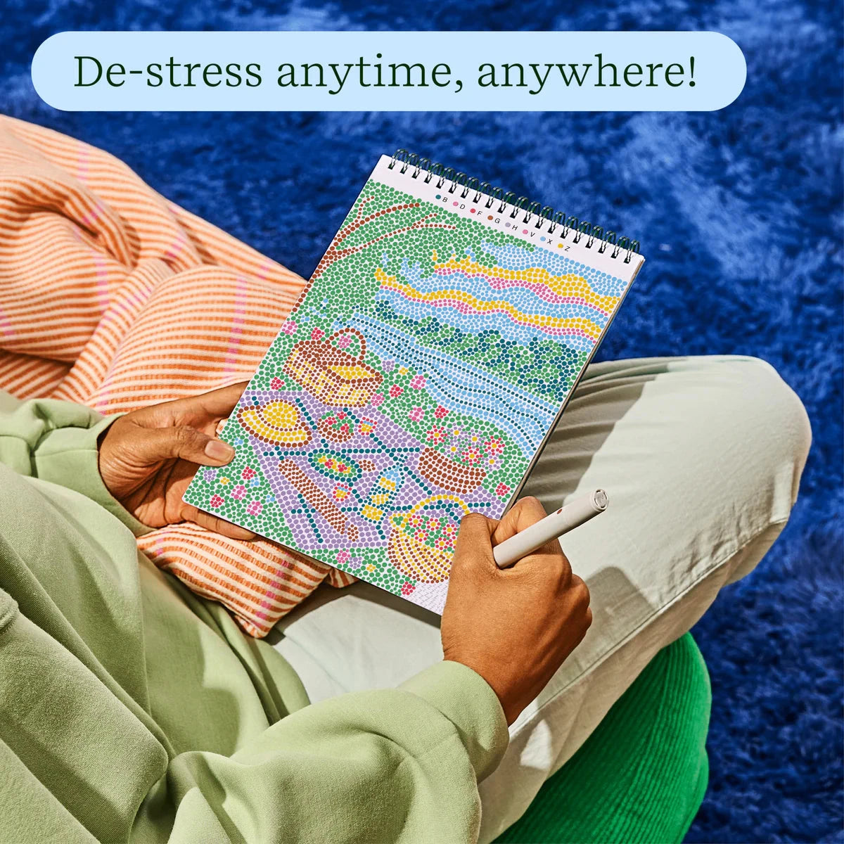 Lifelines FlowArt Dot-By-Letter Cozy Cottage