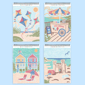Lifelines FlowArt Dot-By-Letter: Day at the Beach