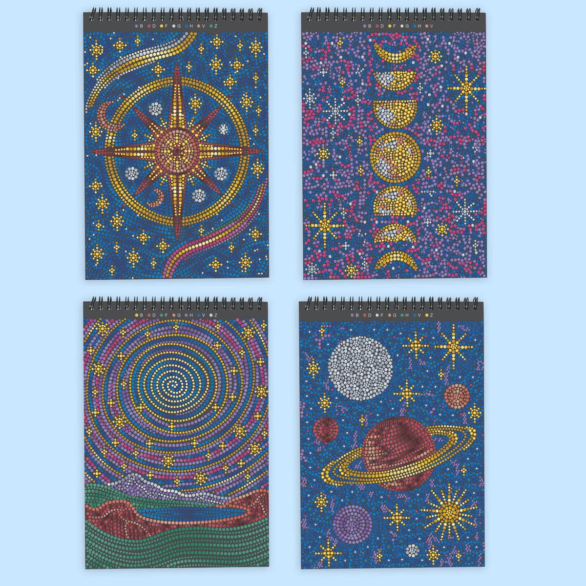 Lifelines FlowArt Dot-By-Letter Into the Galaxy (Metallic)