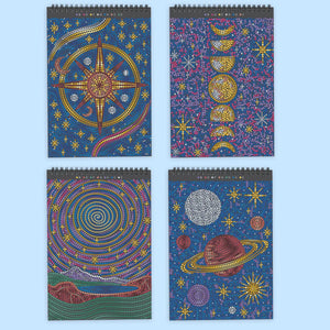 Lifelines FlowArt Dot-By-Letter Into the Galaxy (Metallic)