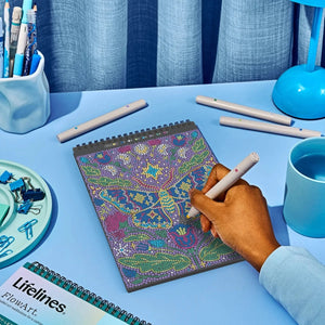 Lifelines FlowArt Dot-By-Letter Moonlit Garden