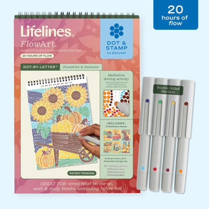 Lifelines FlowArt Dot-By-Letter Pumpkins and Pastures