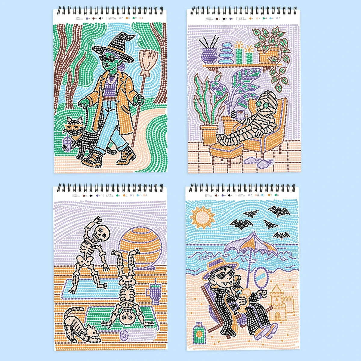 Lifelines FlowArt Dot-By-Letter Spooky Season