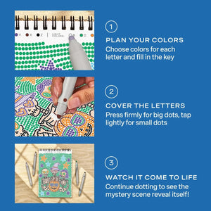 Lifelines FlowArt Dot-By-Letter Spooky Season