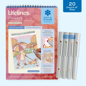 Lifelines FlowArt Dot-By-Letter Strolling Through Fall