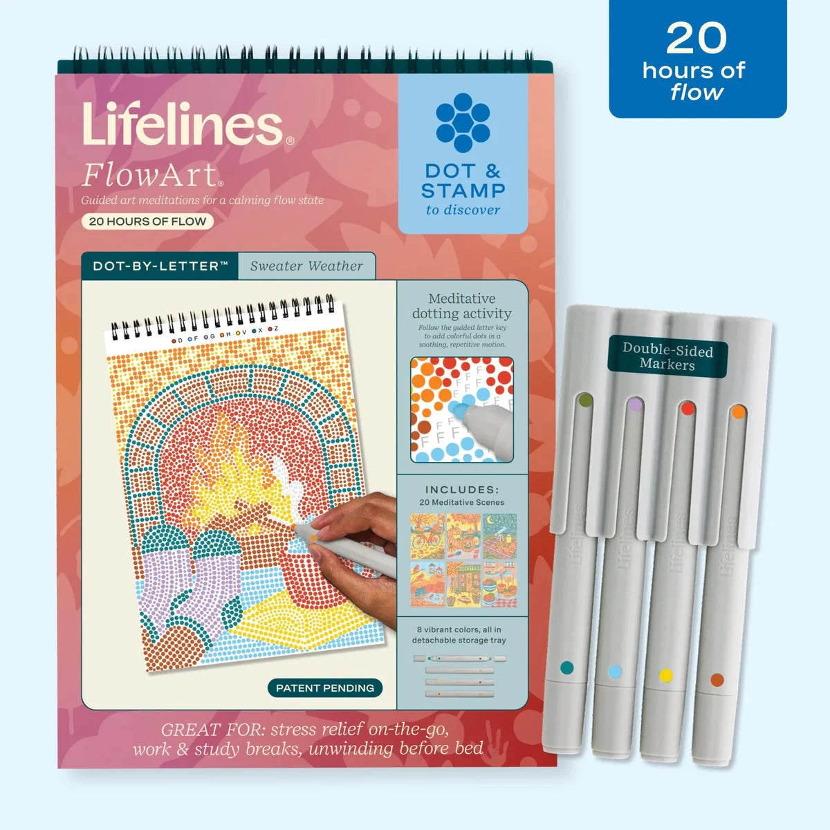 Lifelines FlowArt Dot-By-Letter Sweater Weather