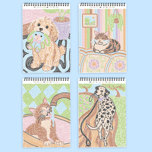 Lifelines FlowArt Dot-By-Letter Wags & Whiskers