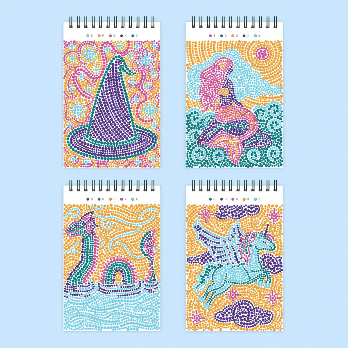 Lifelines FlowArt Mini Dot-By-Letter, Enchanted Magic
