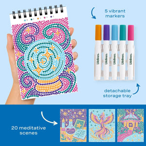 Lifelines FlowArt Mini Dot-By-Letter, Enchanted Magic