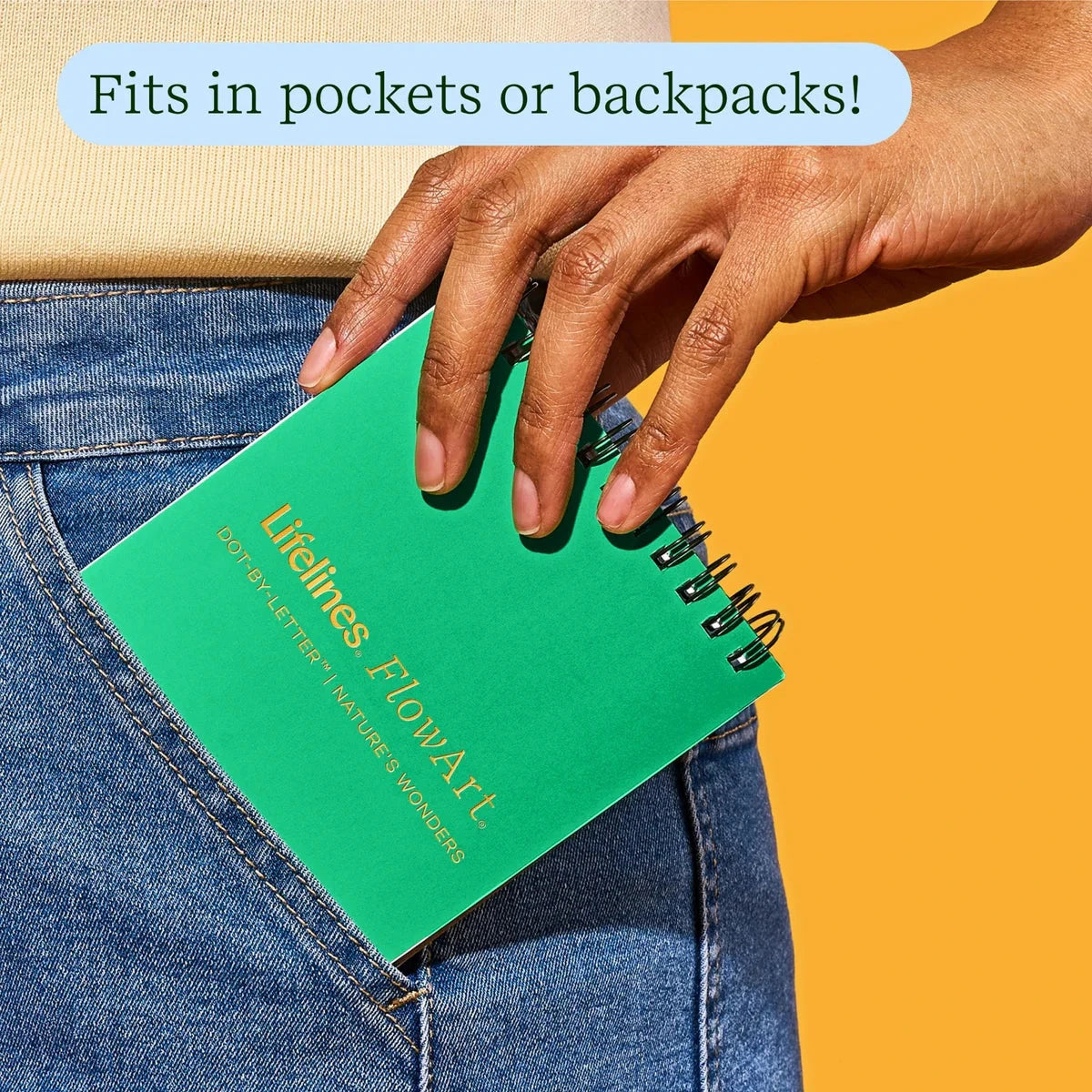 Lifelines FlowArt Mini Dot-By-Letter, Nature's Wonders