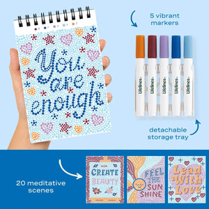 Lifelines FlowArt Mini Dot-By-Letter, Pocket Positivity