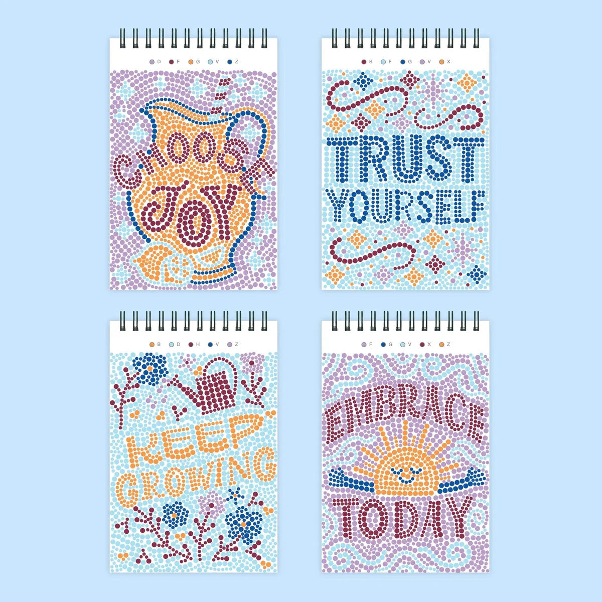 Lifelines FlowArt Mini Dot-By-Letter, Pocket Positivity