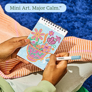 Lifelines FlowArt Mini Dot-By-Letter, Pretty Petals