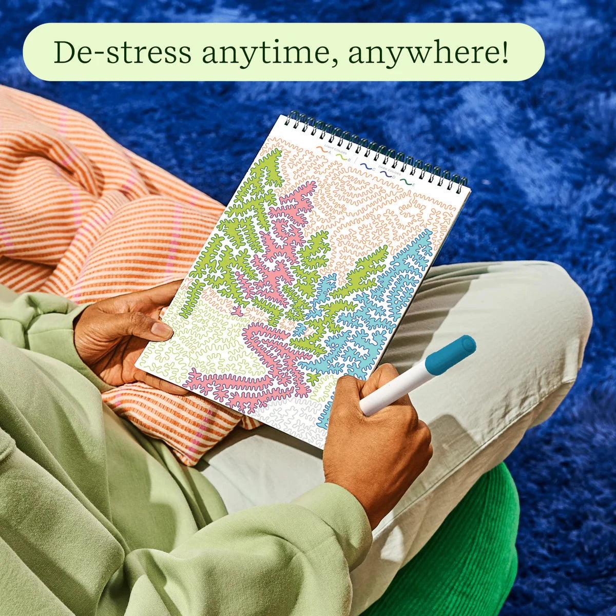 Lifelines FlowArt Trace-By-Letter, Pack Your Bags