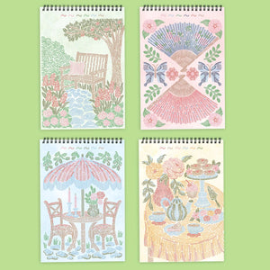 Lifelines FlowArt: Trace-By-Line, Brunch in Bloom