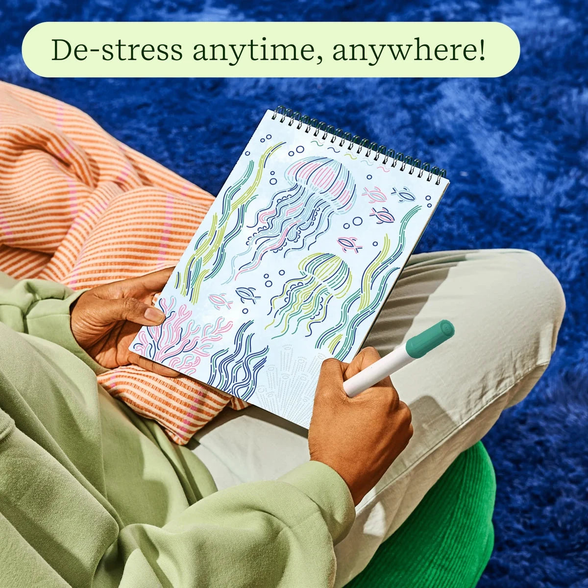 Lifelines FlowArt: Trace-By-Line, Tropical Paradise