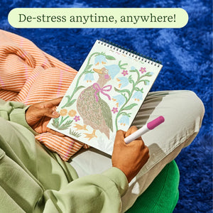 Lifelines FlowArt: Trace-By-Line, Woodland Whimsy