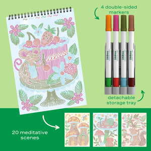 Lifelines FlowArt: Trace-By-Line, Woodland Whimsy