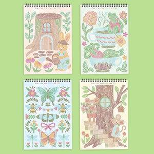 Lifelines FlowArt: Trace-By-Line, Woodland Whimsy