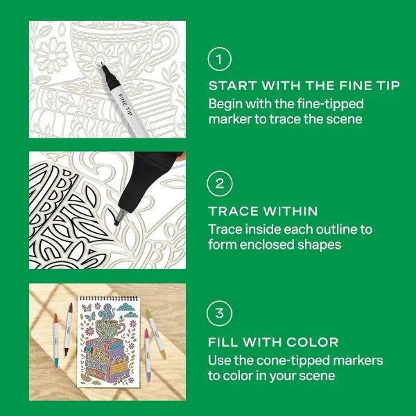 Lifelines FlowArt Trace-Within: Peaceful Pause