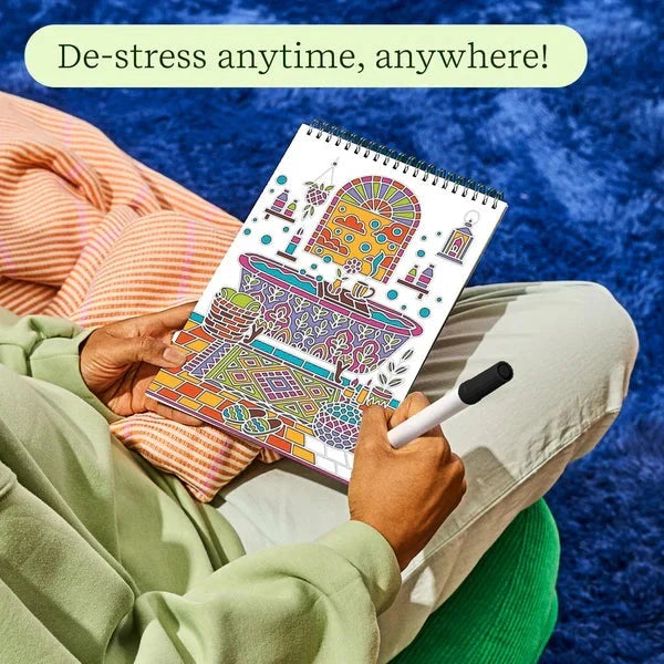 Lifelines FlowArt Trace-Within: Peaceful Pause