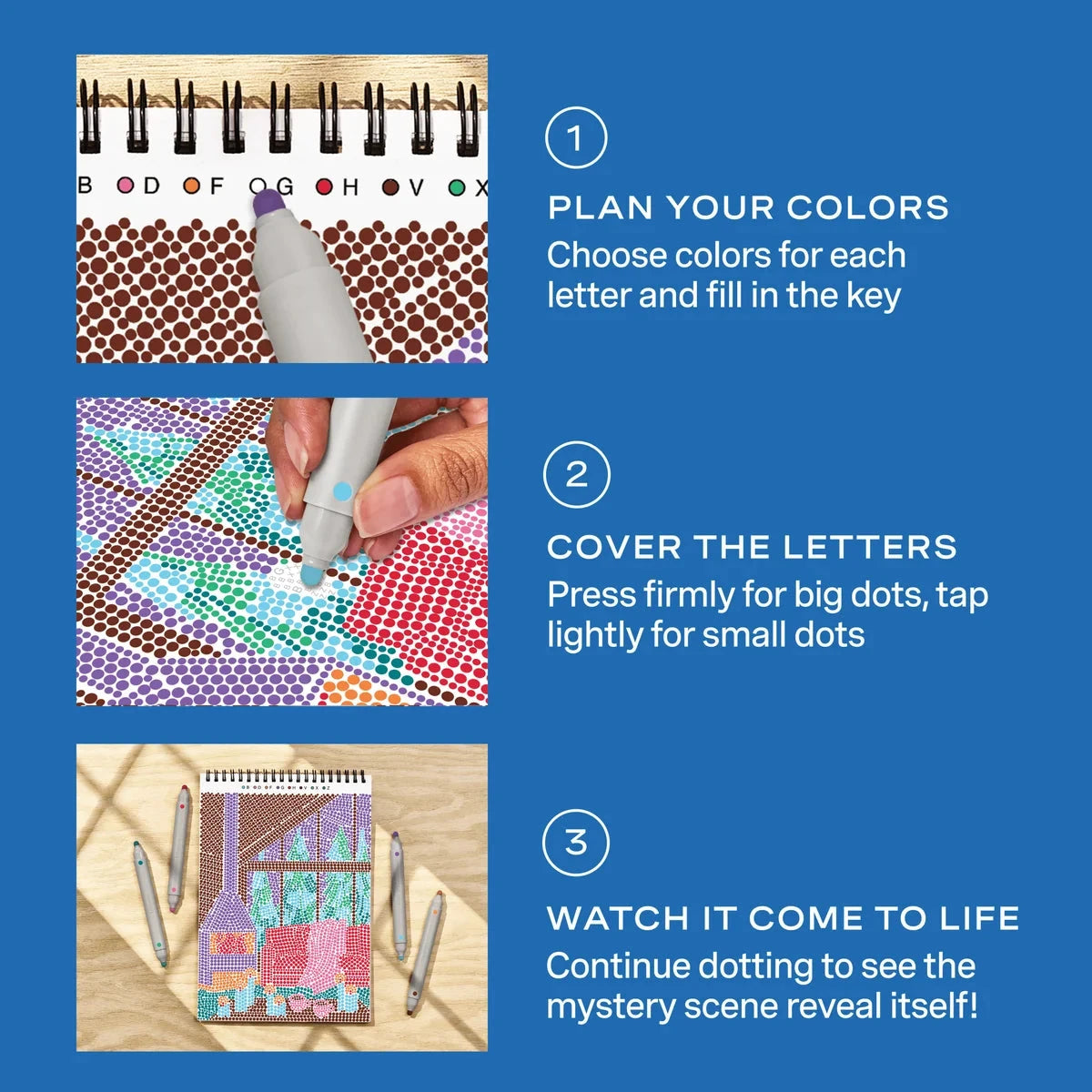 Lifelines FlowArt® - Dot-By-Letter, Snowed In
