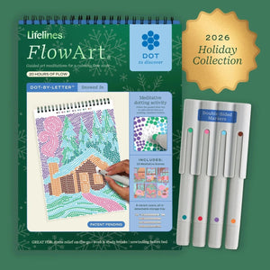 Lifelines FlowArt® - Dot-By-Letter, Snowed In