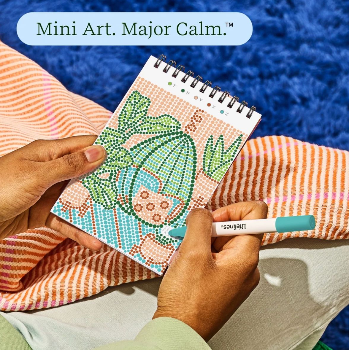 Lifelines FlowArt® Mini - Dot-by-Letter Plant Paradise