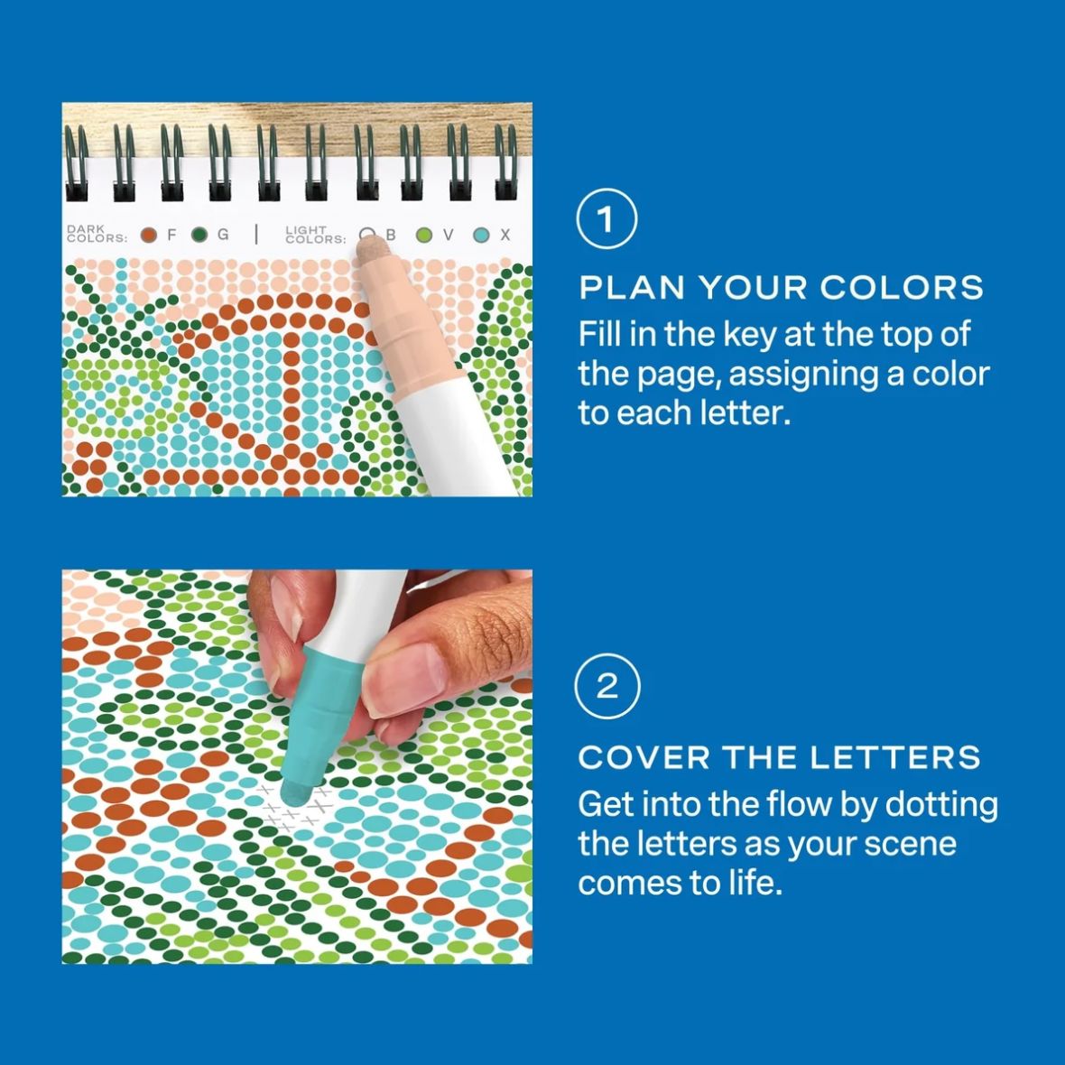 Lifelines FlowArt® Mini - Dot-by-Letter Plant Paradise