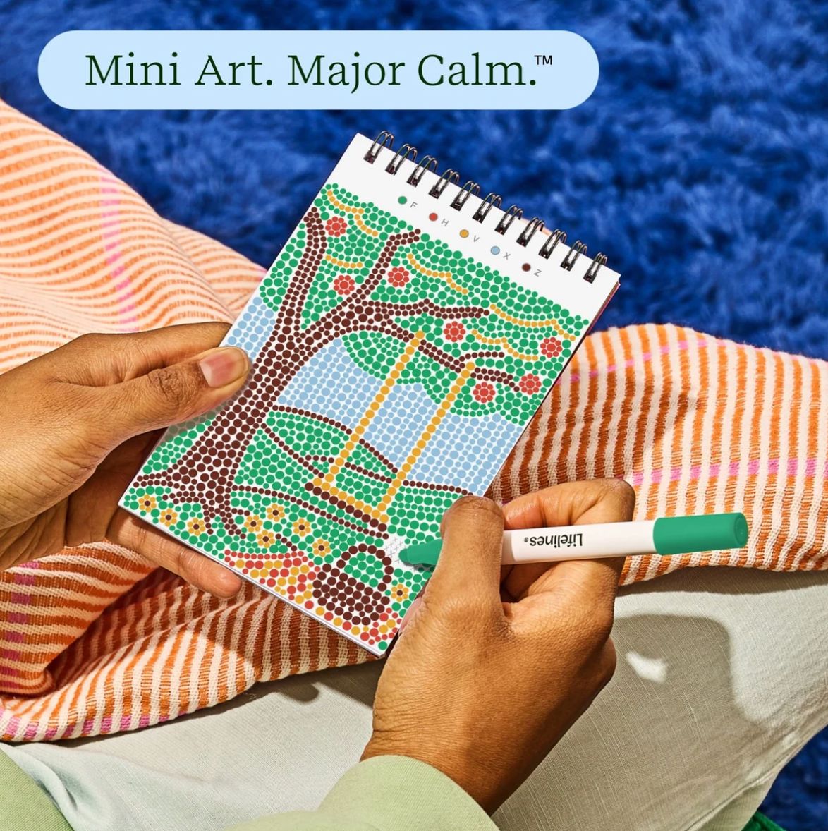 Lifelines FlowArt® Mini - Dot-by-Letter Small Town Serenity