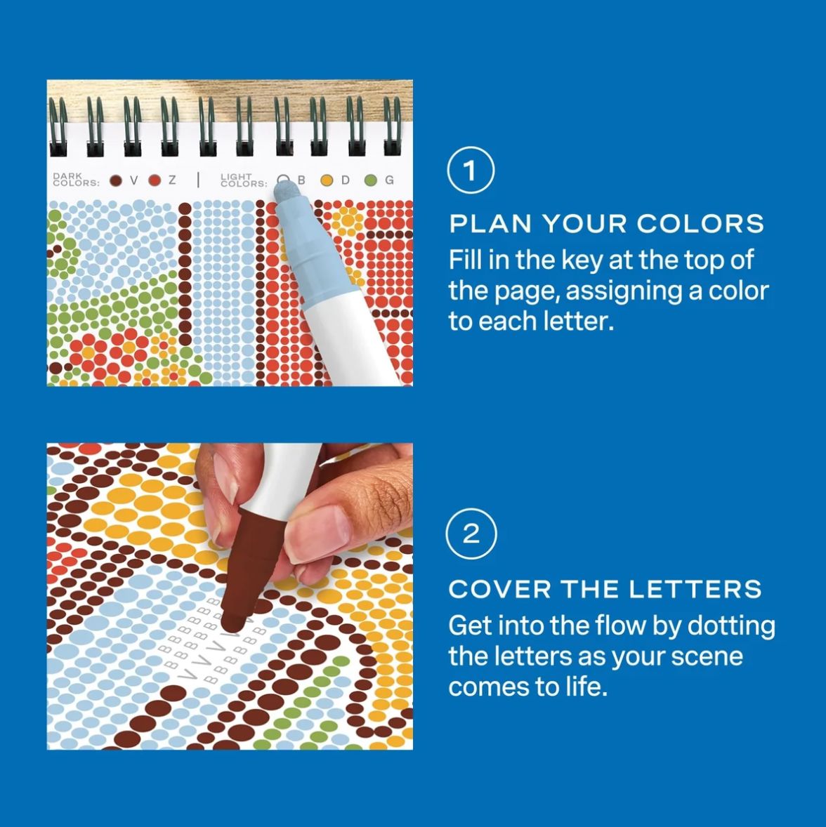 Lifelines FlowArt® Mini - Dot-by-Letter Small Town Serenity