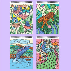 Lifelines Hidden Patterns Color-to-Reveal Animals