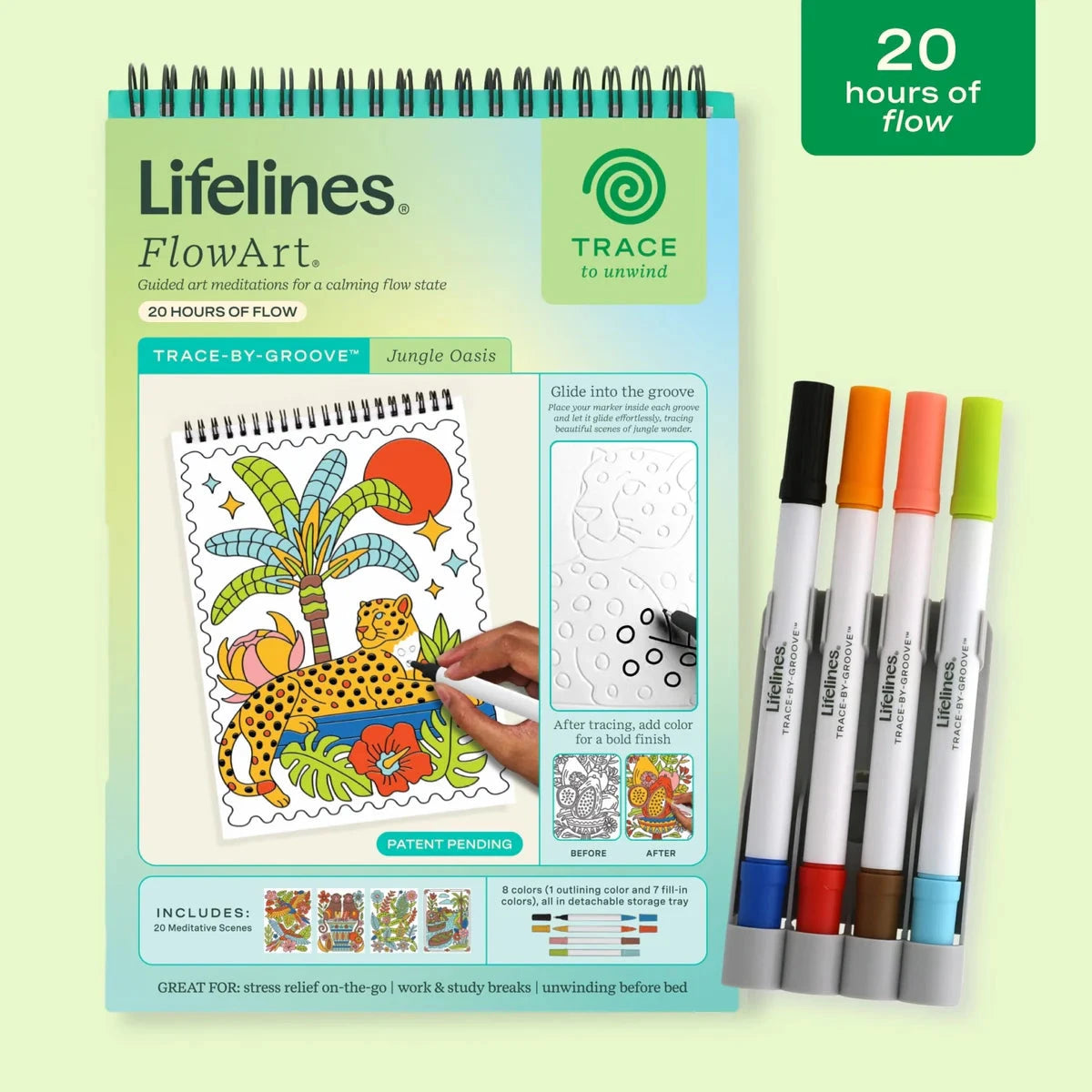 Lifelines Trace-By-Groove Jungle Oasis