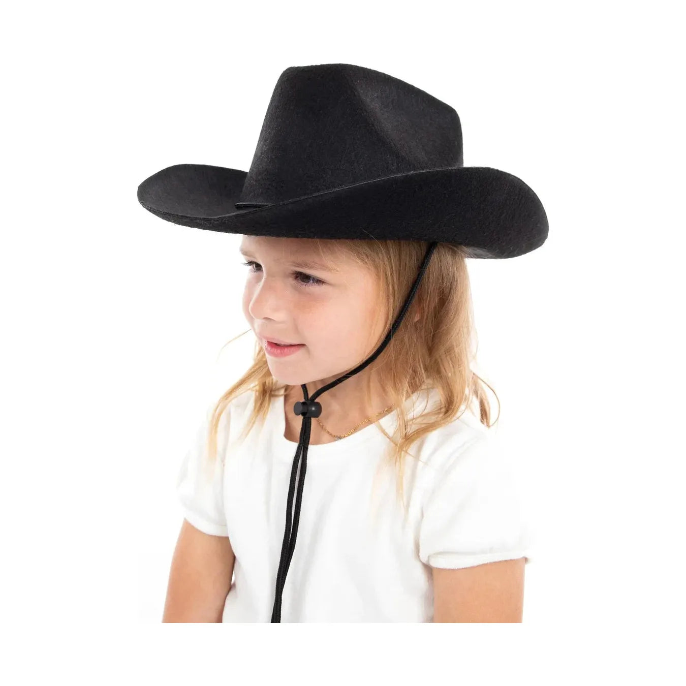 Little Adventures Black Western Hat
