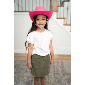 Little Adventures Hot Pink Western Hat