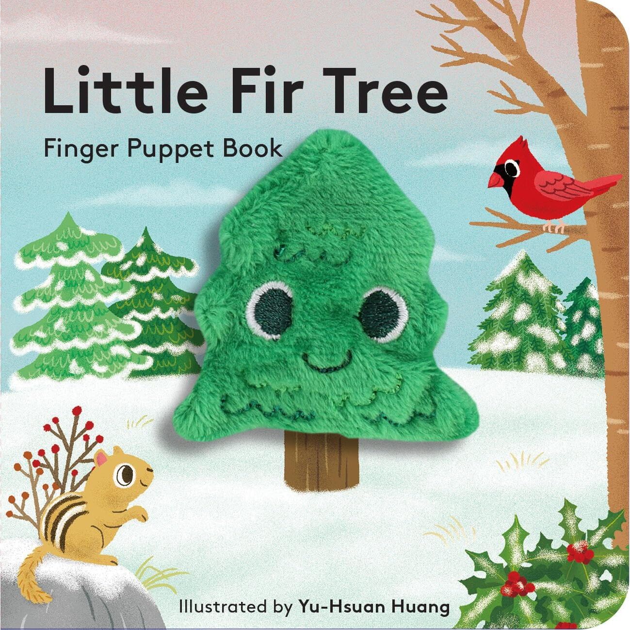 Tree Hand Puppet Little Fir Tree: Finger Puppet Book - The Happy Lark