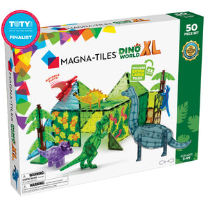 Magna-Tiles Dino World XL 50-Piece Set