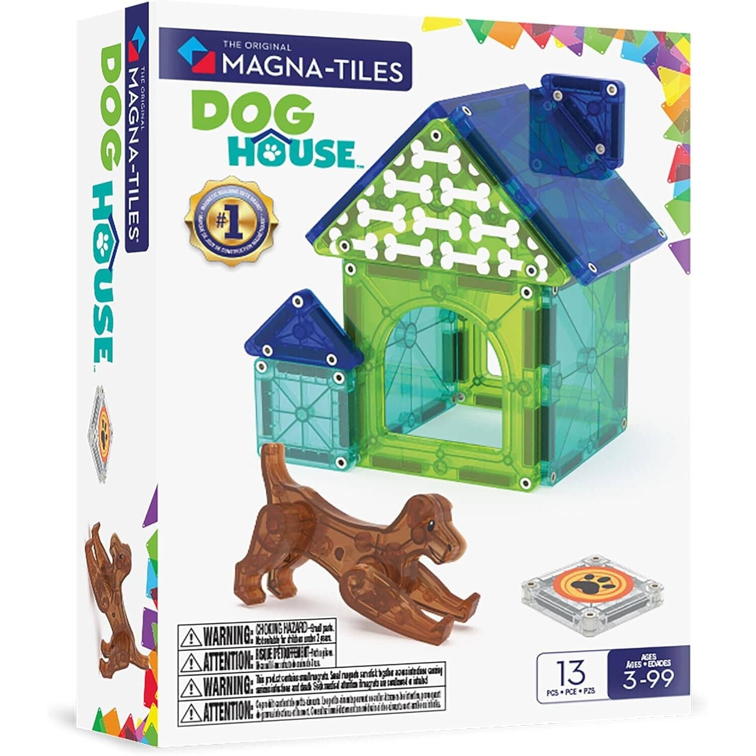 Magna-Tiles Dog House