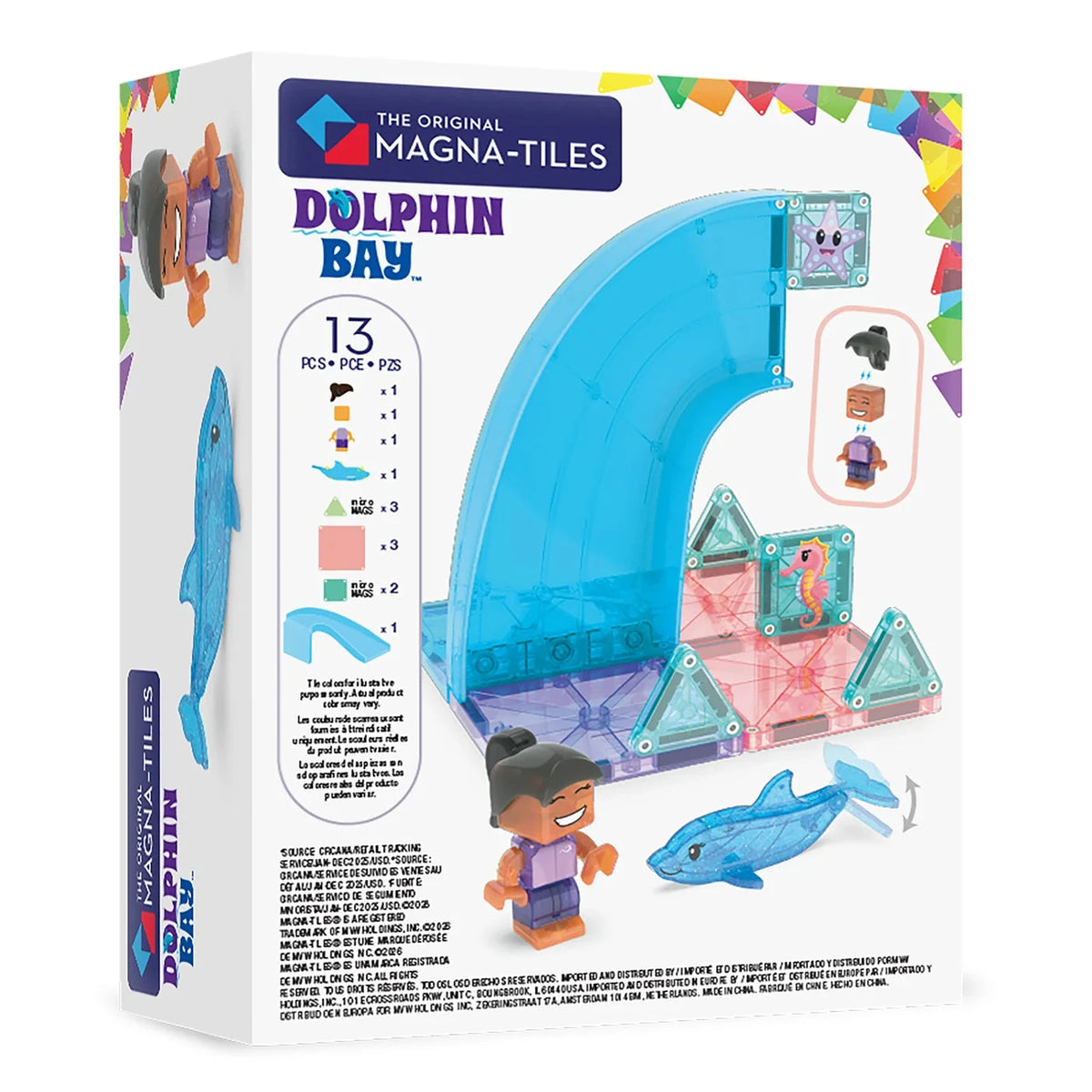 Magna-Tiles Dolphin Bay 13-Piece Set