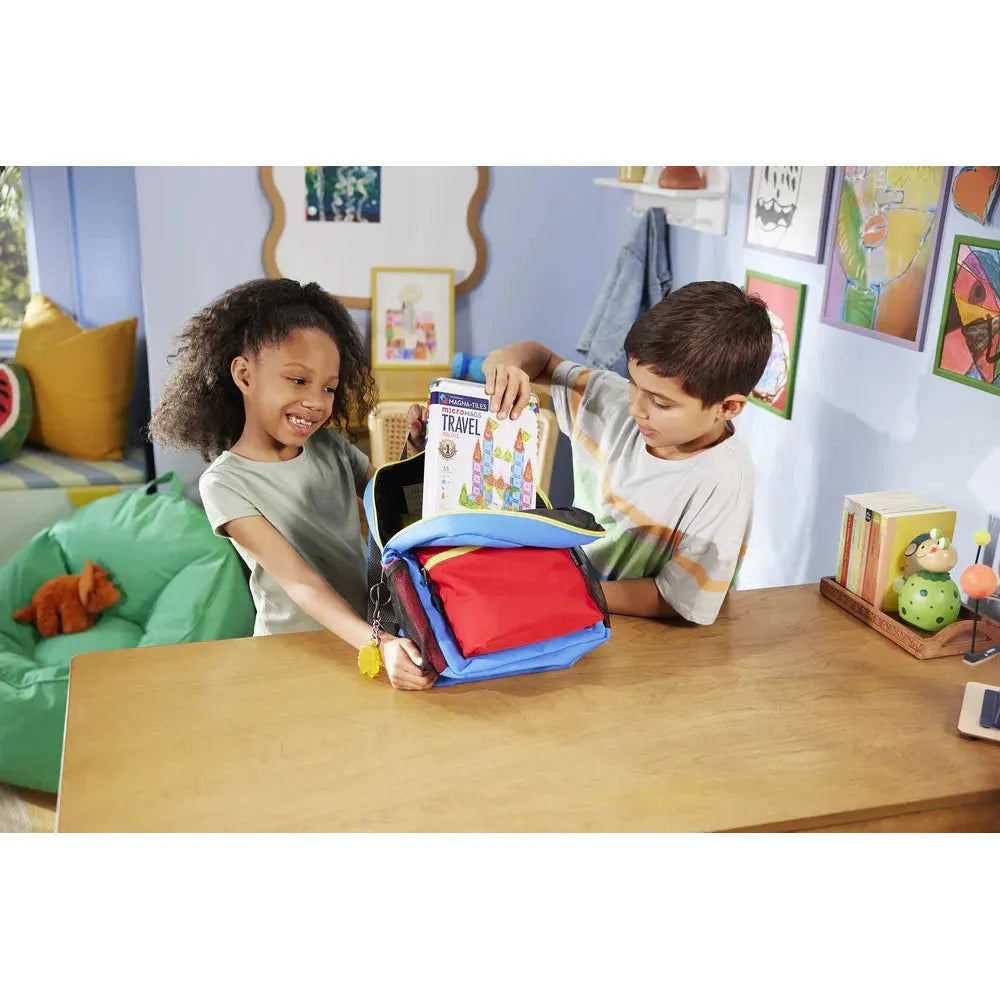 Magna-Tiles MicroMAGS 55-Piece Travel Set Deluxe