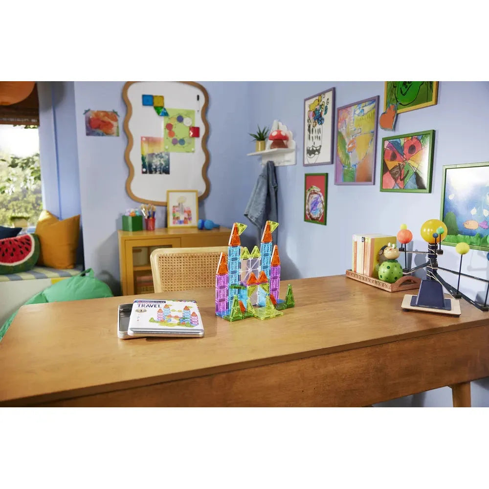 Magna-Tiles MicroMAGS 55-Piece Travel Set Deluxe