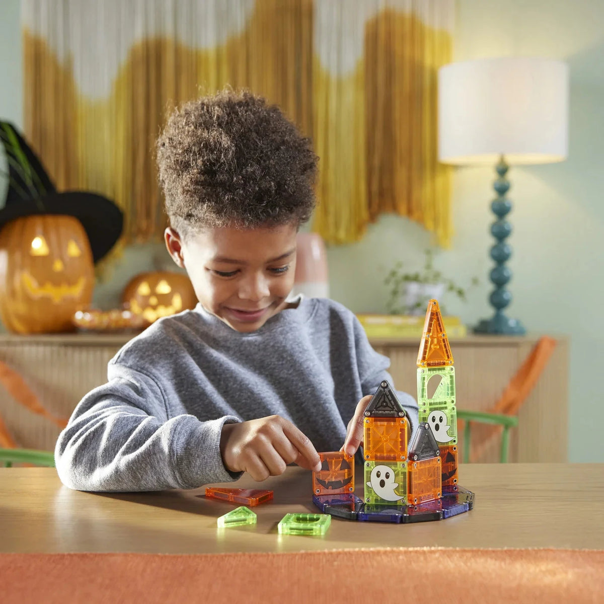 Magna-Tiles MicroMags Spooky Travel Set